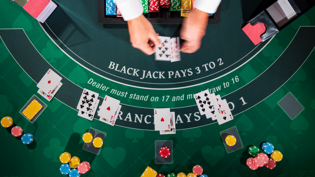 Blackjack có giao diện bắt mắt ở PG88